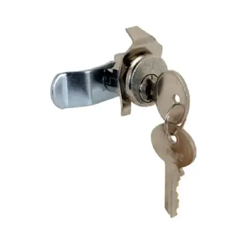 Mailbox Replacement Lock For Bommer With 2 Keys, Nickel Finish Mailbox Replacement Lock For Bommer With 2 Keys, Nickel Finish