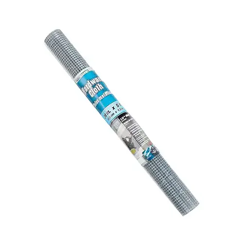 Galvanized Metal Hardware Cloth Fence, 1/4-In. Mesh, 23-Ga., 24-In. x 5-Ft. Galvanized Metal Hardware Cloth Fence, 1/4-In. Mesh, 23-Ga., 24-In. x 5-Ft.