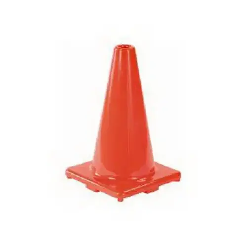 Safety Cone, 12 in H Cone, Orange Cone Safety Cone, 12 in H Cone, Orange Cone