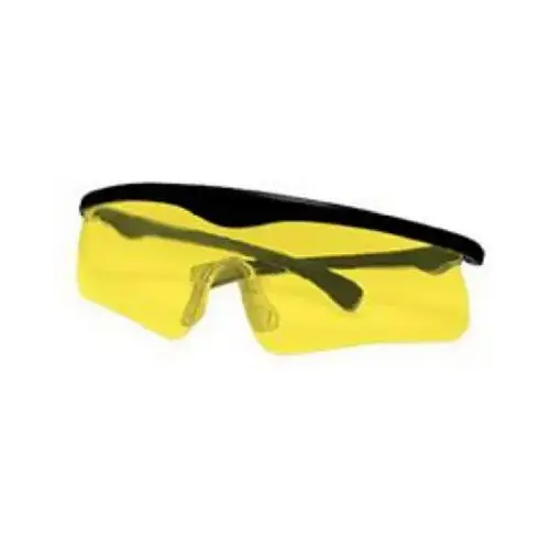 Shooting Glasses, Wrap-Around Style, Amber