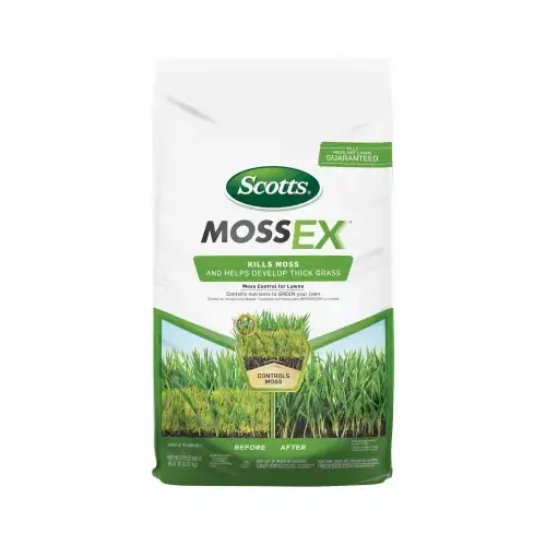 MossEx Moss Killer for Lawns, 18.37-Lbs.
