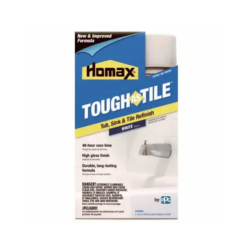 Tub & Tile Epoxy Finish, White, 32-oz. Aerosol Pair Tub & Tile Epoxy Finish, White, 32-oz. Aerosol Pair