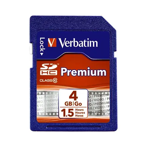 Premium Classic SDHC Memory Card, 4GB