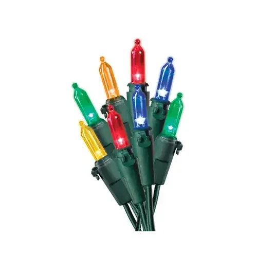 Christmas LED String Light Set, Multi Color, 50 Mini Lights Christmas LED String Light Set, Multi Color, 50 Mini Lights