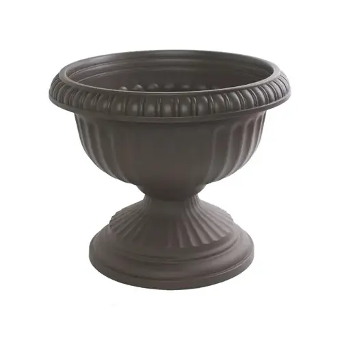 Grecian Urn, Charcoal Plastic, 12-In. Grecian Urn, Charcoal Plastic, 12-In.