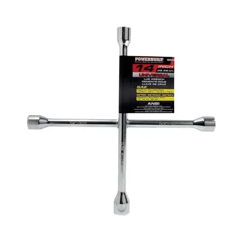 Universal/SAE/Metric Lug Wrench, 14-In. Universal/SAE/Metric Lug Wrench, 14-In.