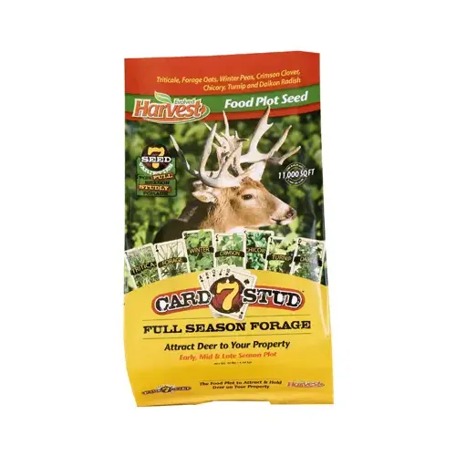 Food Plot Seed, 7-Card Stud, 10-Lbs. Food Plot Seed, 7-Card Stud, 10-Lbs.