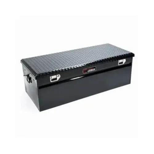 Hybrid Portable Truck Storage Chest, Black Aluminum & Steel, 9.9-cu. Ft.