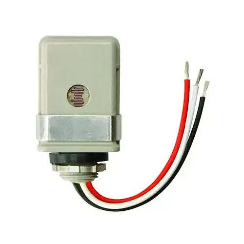 Stem-Mount Light Control With Photocell, Outdoor Stem-Mount Light Control With Photocell, Outdoor