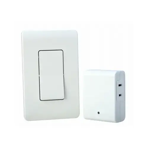 Wireless Wall Switch Remote, White Wireless Wall Switch Remote, White
