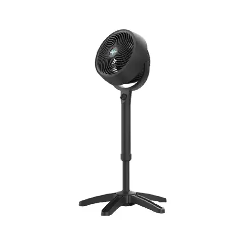 8-15/16" Blade, 389 Max CFM, Adjustable Pedestal Stand Air Circulator Fan