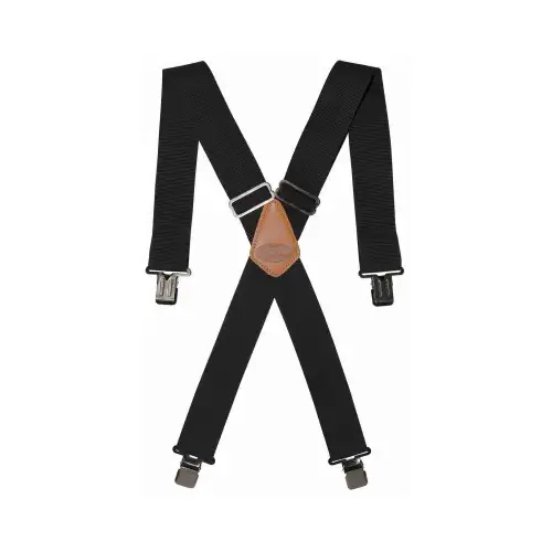 Original Series Suspender, Elastic/Polyester, Black