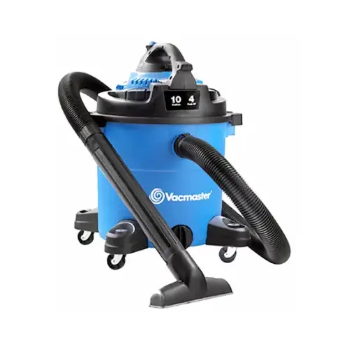 Vacuum Cleaner, 10 gal Vacuum, 106 cfm Air, Standard Cartridge Filter, 4 hp Vacuum Cleaner, 10 gal Vacuum, 106 cfm Air, Standard Cartridge Filter, 4 hp