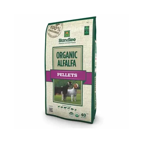 Organic Alfalfa Pellets, 40-Lbs. Organic Alfalfa Pellets, 40-Lbs.