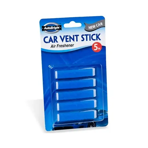 Car Air Freshener, Vent Stick, New Car - pack of 5 Car Air Freshener, Vent Stick, New Car - pack of 5