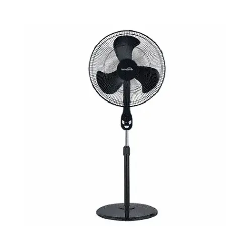 Oscillating Stand Fan With Remote, 3-Speed, 18-In. Oscillating Stand Fan With Remote, 3-Speed, 18-In.