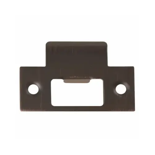 Door T-Strike, Vintage Bronze, 1-1/8 x 2-3/4 In. Door T-Strike, Vintage Bronze, 1-1/8 x 2-3/4 In.