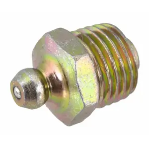 Wilmar W54258 Grease Fitting, Straight, 1/4-In. NPT - pack of 10