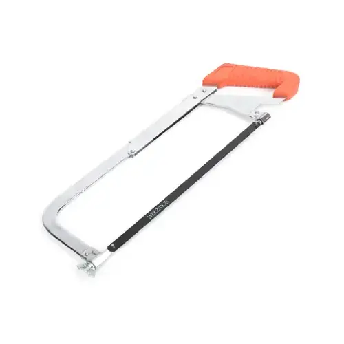 Hacksaw, Heavy-Duty Steel Frame, 12-In. Hacksaw, Heavy-Duty Steel Frame, 12-In.