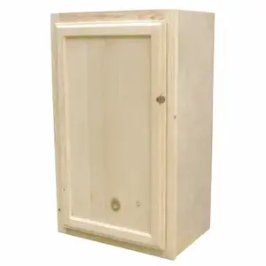KAPAL LLC W1830-PFP Wall Cabinet, Pine, 18 x 30 In.