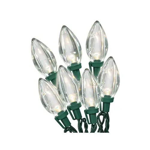 Christmas LED 25-Light Set, C9, Warm White Christmas LED 25-Light Set, C9, Warm White