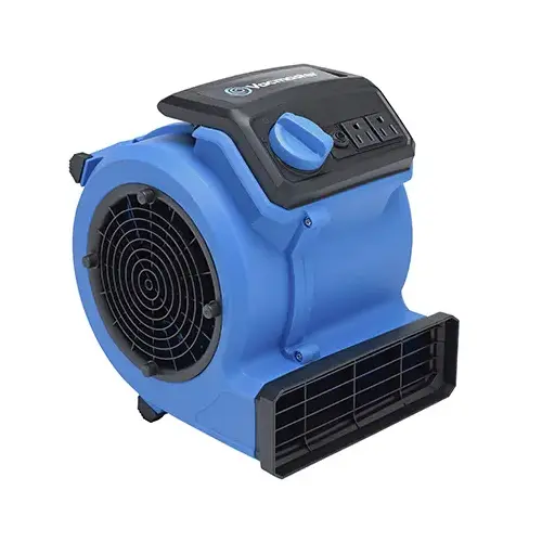 Air Mover, 120 V, 550 cfm Air, Polypropylene Air Mover, 120 V, 550 cfm Air, Polypropylene