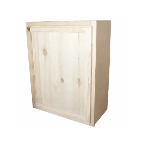 Wall Cabinet, Pine, 24 x 30 In. Wall Cabinet, Pine, 24 x 30 In.