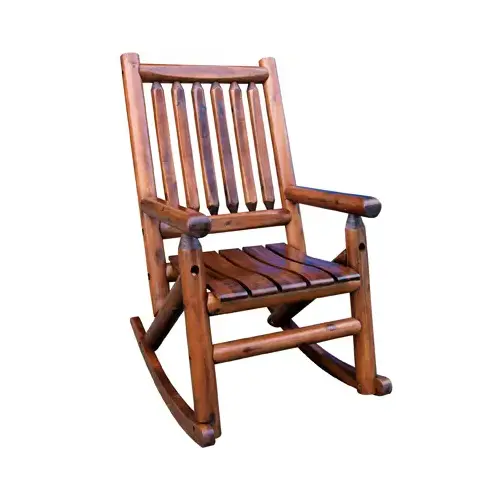 Porch Rocking Chair, Honey Finish Hardwood Porch Rocking Chair, Honey Finish Hardwood