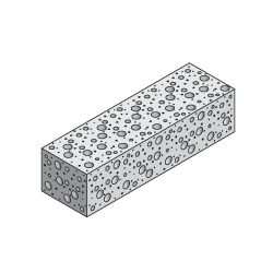 CRL-U.S. Aluminum UB625 Weep Baffle Black - pack of 100