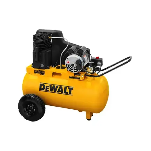 Portable Electric Air Compressor, Horizontal, 120/240-Volt, 20-Gallons Portable Electric Air Compressor, Horizontal, 120/240-Volt, 20-Gallons
