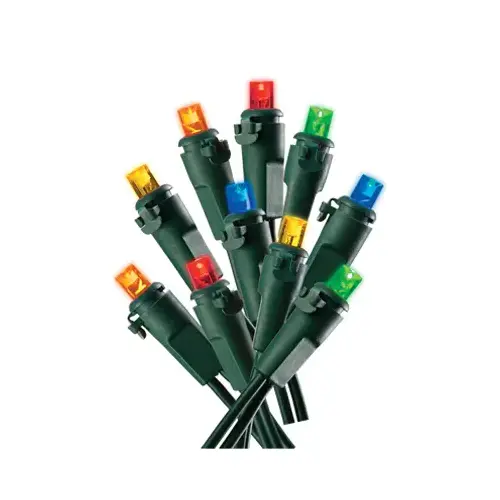 Christmas LED 70-Light Set, Micro Twinkling, Multi Christmas LED 70-Light Set, Micro Twinkling, Multi