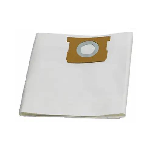 Filter Bag, 5 to 6 gal Capacity, 14.96 in L, 13.78 in W - pack of 3 Filter Bag, 5 to 6 gal Capacity, 14.96 in L, 13.78 in W - pack of 3