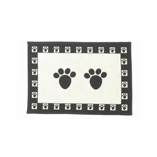 Tapestry Pet Place Mat, 13 x 19-In. Tapestry Pet Place Mat, 13 x 19-In.