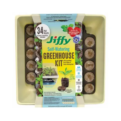 Self-Watering Greenhouse, 34-Ct.