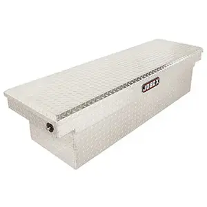 DELTA CONSOLIDATED INDS INC PAC1582000 Bright Deep Full-Size Single Lid Aluminum Crossover Box