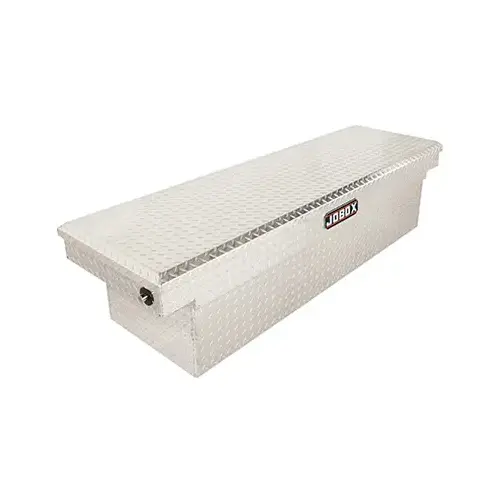 Bright Deep Full-Size Single Lid Aluminum Crossover Box