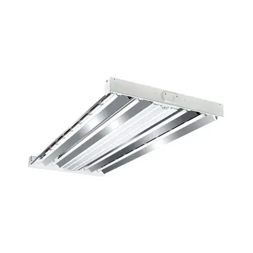 F Bay Fluorescent Light Fixture, T8, 4-Lamp, 2 x 4-Ft. F Bay Fluorescent Light Fixture, T8, 4-Lamp, 2 x 4-Ft.