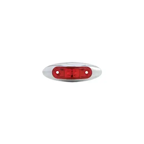 LED Trailer Marker Light, Amber, 2.75 x 3/4-In.