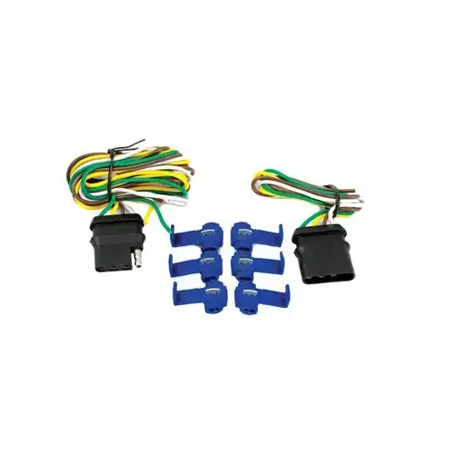 Vehicle & Trailer Connector Wiring Kit, 4-Way Vehicle & Trailer Connector Wiring Kit, 4-Way