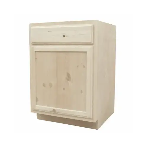 Base Cabinet, Pine Front, 24 x 34-1/2 In. Base Cabinet, Pine Front, 24 x 34-1/2 In.