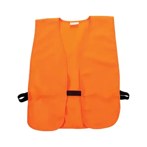 Safety Vest, Orange, Adult Safety Vest, Orange, Adult