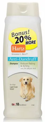 HARTZ MOUNTAIN CORPORATON Grooms Anti-Dandfuff Shampoo 18 oz. 3270015463 HARTZ MOUNTAIN CORPORATON Grooms Anti-Dandfuff Shampoo 18 oz. 3270015463