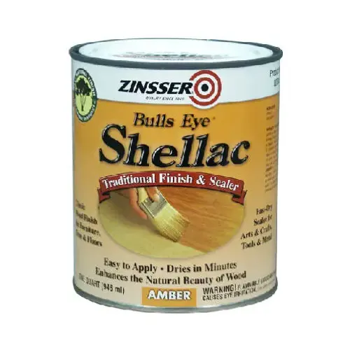 Bulls Eye 1-Qt. Amber Shellac