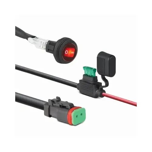 LED Light Bar Wiring Harness, Single LED Light Bar Wiring Harness, Single