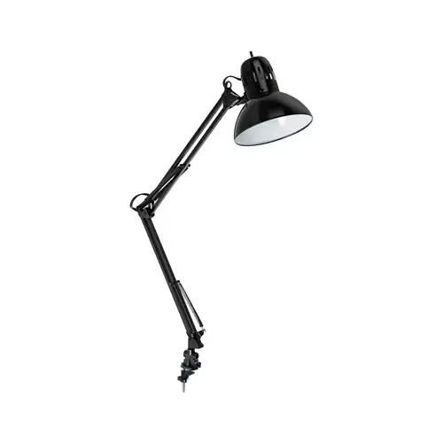 LED Architect Swing-Arm Clip Lamp, Black, 31.5-In. LED Architect Swing-Arm Clip Lamp, Black, 31.5-In.