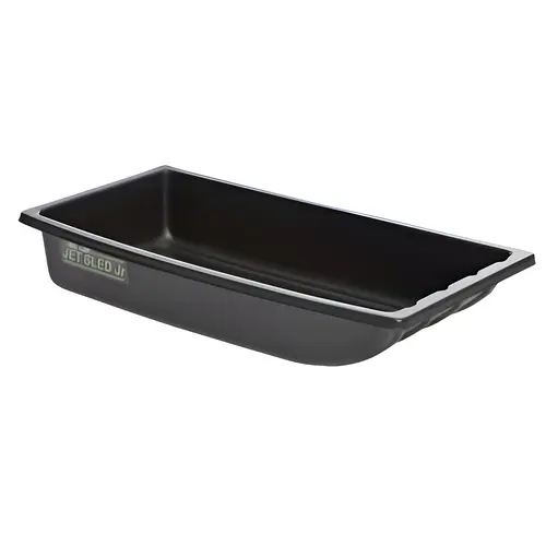 Jet Sled Jr., Black Polyethylene Material, 42" Length, 21" Width, 8" Height, Multi-Purpose Utility Sled For Outdoor Use