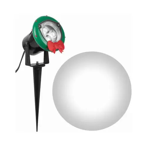 Christmas LightShow Projection White LED Spotlight