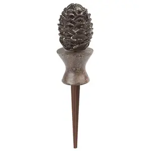 LIBERTY GARDEN 615-XCP8 Hose Guide, Pine Cone Design - pack of 8