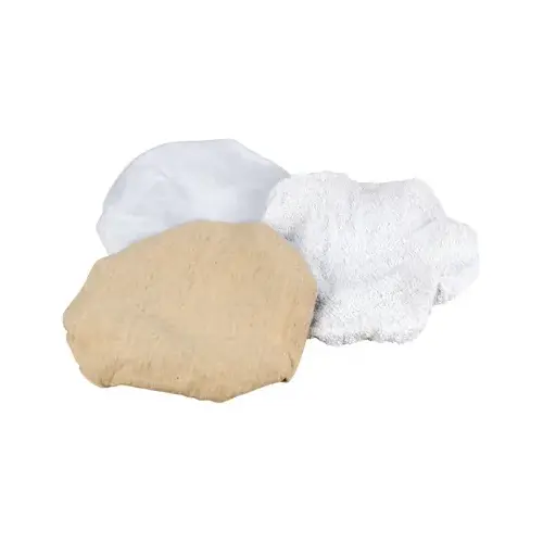 Polishing Bonnet Buffing Pads, 10 In., 3-Pk.