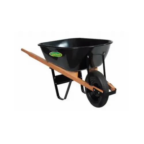 Poly Wheelbarrow, 6-Cu. Ft. Poly Wheelbarrow, 6-Cu. Ft.